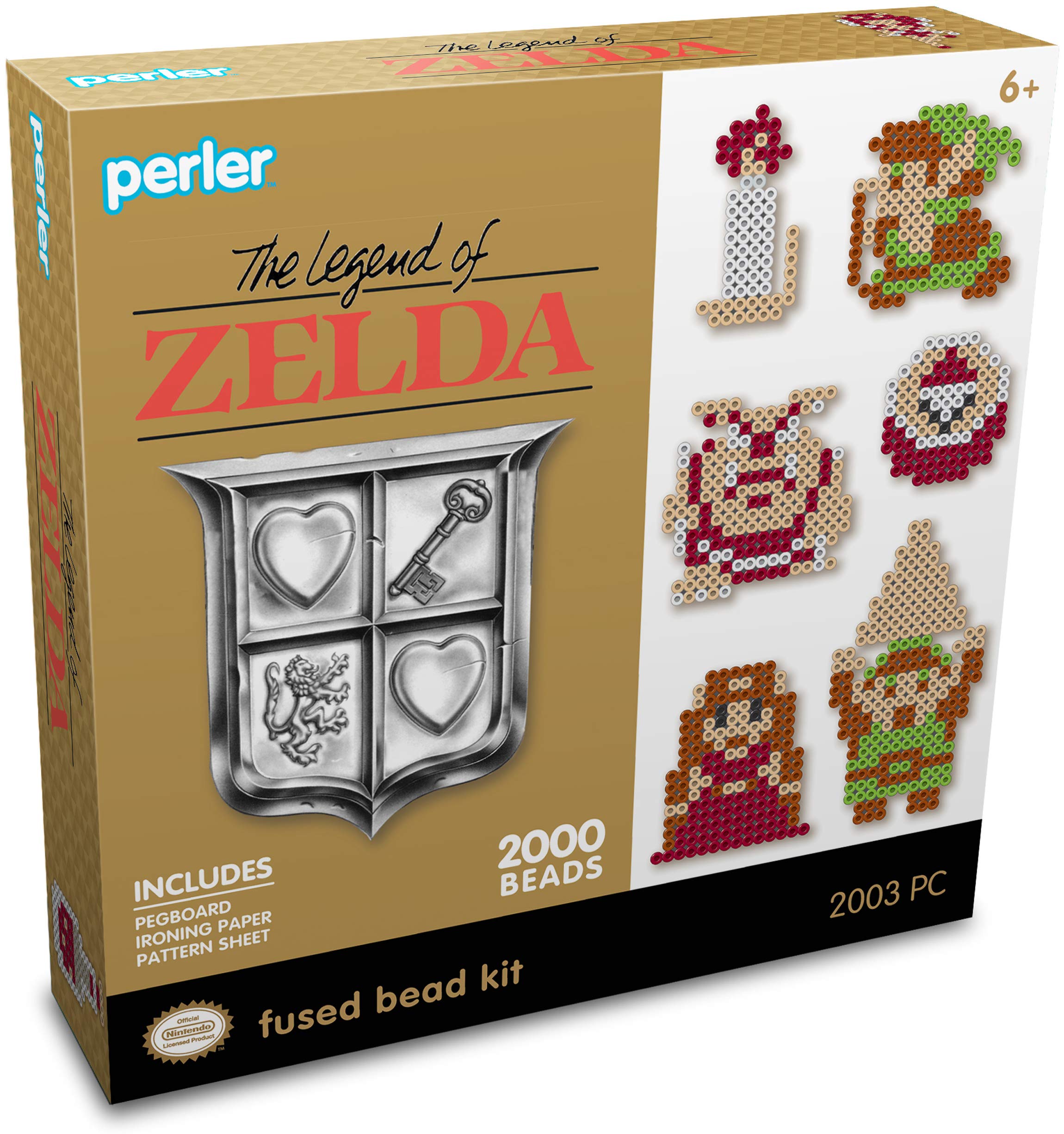 2000-Piece Perler Beads Legend of Zelda Fused Bead Kit $7.30 + Free Shipping w/ Prime or on $35+