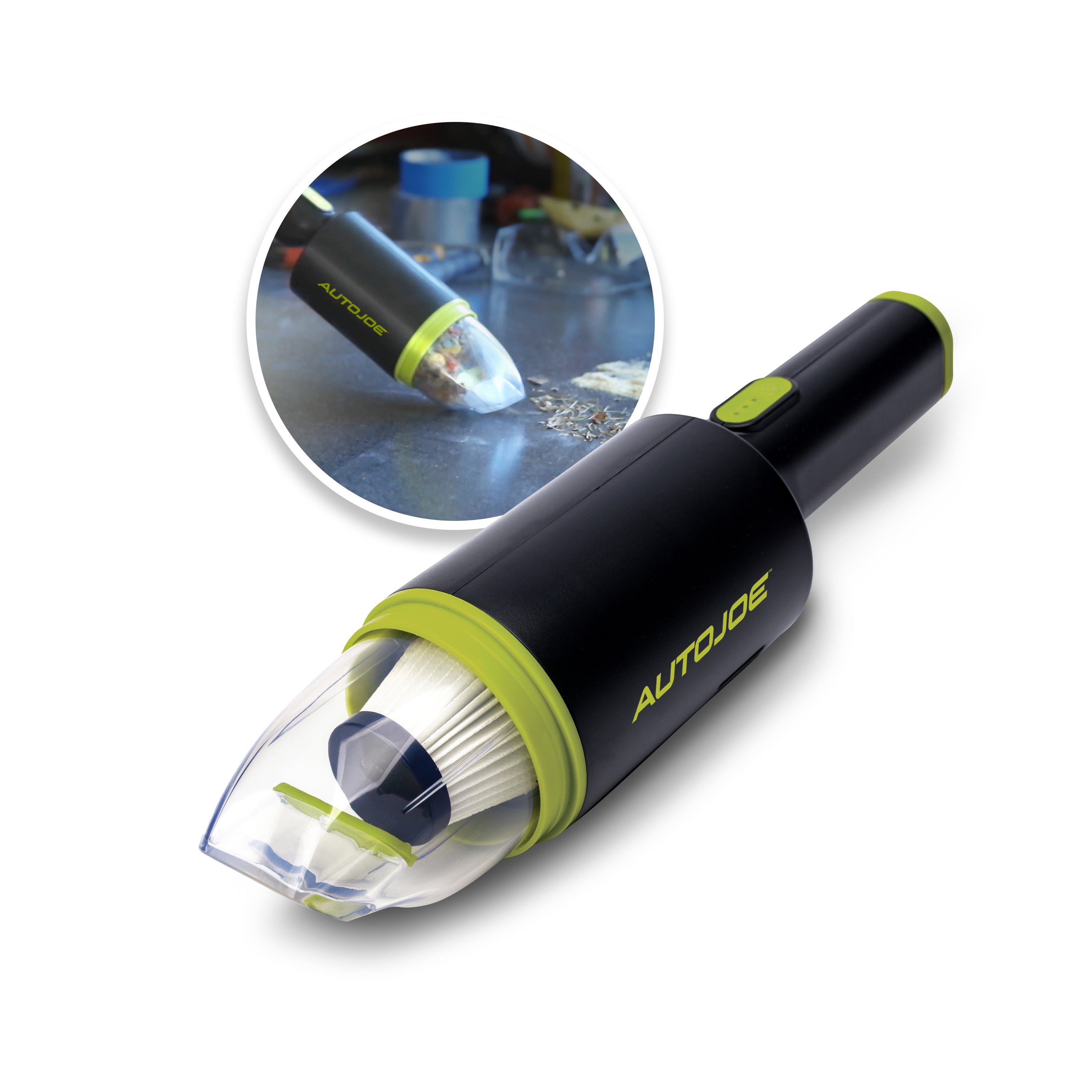 Auto Joe 8.4V Cordless Handheld Vacuum Cleaner w/ HEPA Filter $10