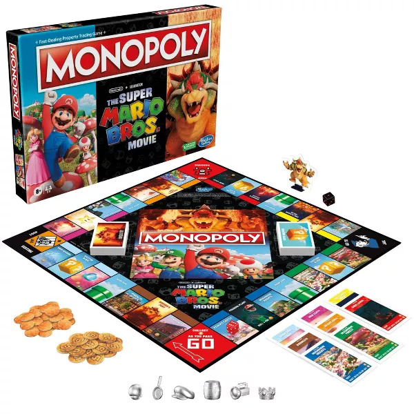 Monopoly Super Mario Bros. Movie Board Game $8.49 + FS on $35+ or w/ RedCard