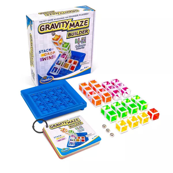 ThinkFun Gravity Maze Builder Board Game 12.49 + Free Store Pickup at