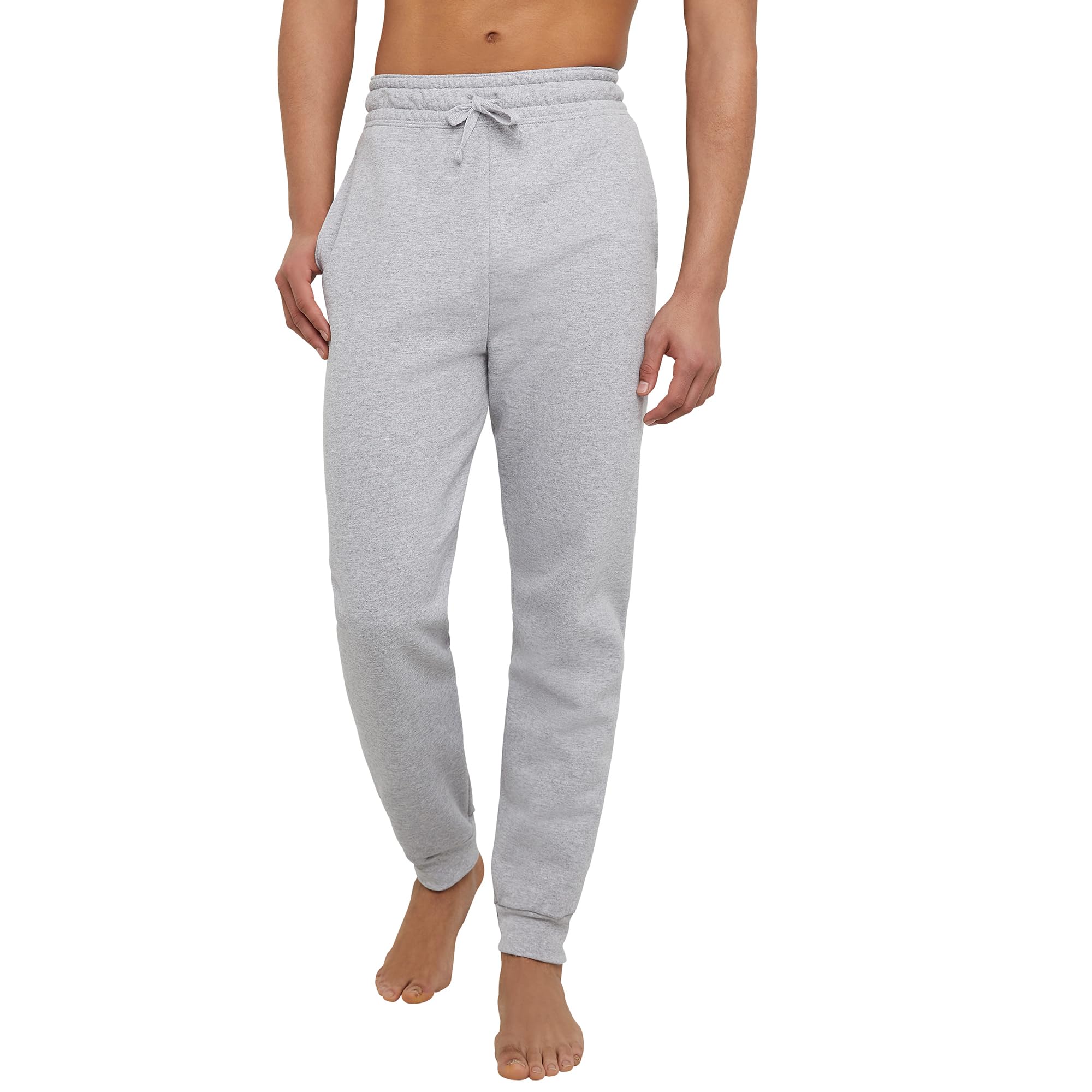 Hanes Men's EcoSmart Fleece Jogger Sweatpants (Light Steel, Size S-XXL) $11.19 + Free Shipping w/ Prime or on $35+