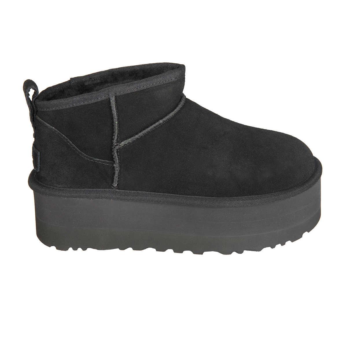 Costco Members Ugg Women's Ultra Mini Platform Boots (Black, Size 710