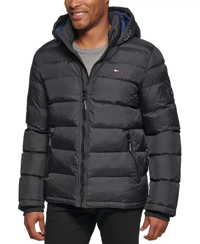 Men s Puffer Jackets 70 Off Tommy Hilfiger Michael Kors Calvin