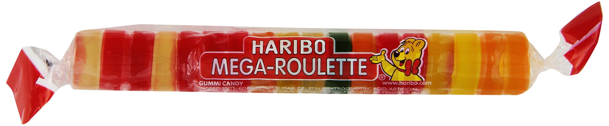 24-Pack 1.59-Oz Haribo Mega-Roulette Gummi Candy $11.19 ($0.47 each) or less + Free Shipping w/ Prime or on $35+