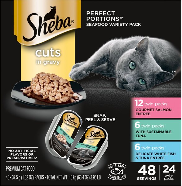 Chewy: 50% Off First Time Autoship: 48-Servings Sheba Wet Cat Food $12.69, 30-Lb Purina One Dog Food $29.95 & More + Free Shipping