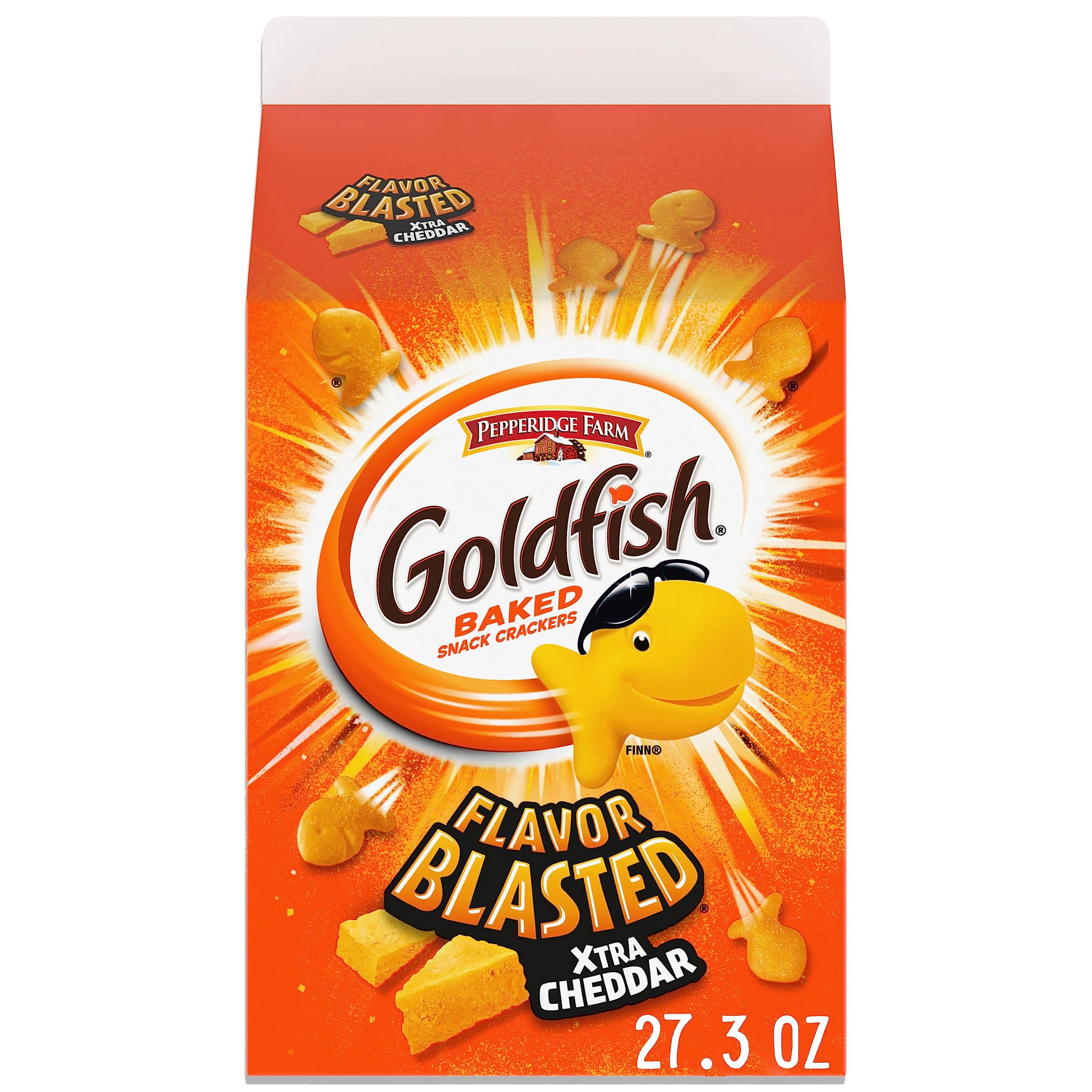 27.3-Oz Goldfish Flavor Blasted Xtra Cheddar Cheese Crackers $7.96 + Free Shipping w/ Prime or on $35+