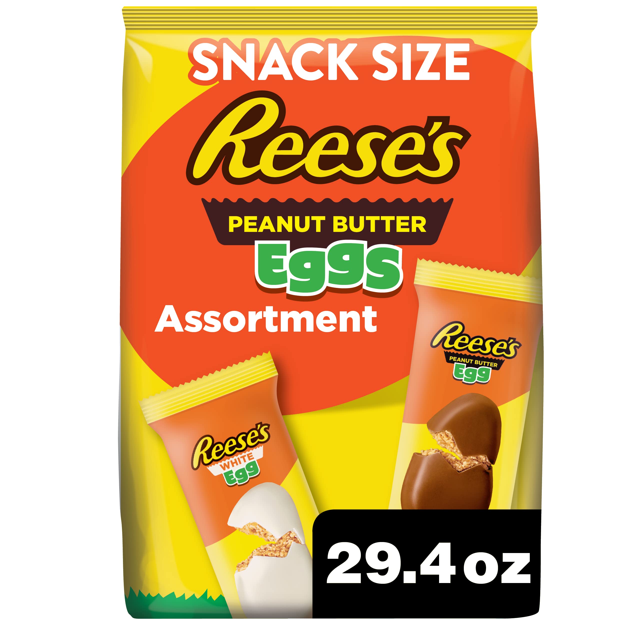 29.4-Oz Reese's Peanut Butter Eggs Candy Assortment (White Creme & Milk Chocolate) $11.98 + Free Shipping w/ Prime or on $35+