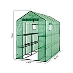 2-Tier 12-Shelf Ogrow XL Heavy Duty Portable Greenhouse $56 + Free Shipping w/ Prime