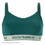 Duluth Trading Co. Women's Adjustable Dang Soft Bralette (Deep Jade) $9.79 + Free Shipping