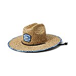 Quiksilver Outsider Waterman Sun Protection Lifeguard Straw Hat (Ensign Blue) $11.20