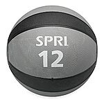 12-lb SPRI Medicine Ball $21 + Free Shipping w/ Prime or on $25+