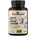 180-Capsules Forest Leaf Grass Fed Desiccated Beef Liver Supplement $10.98 w/ S&amp;S + Free Shipping w/ Prime or on $25+
