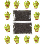 Wilton Zombie Hand Cake Decorating Kit w/ 12-Zombie Hands &amp; Chocolate Sprinkles $6.44 + Free Shipping w/ Walmart+ or Free Store Pick Up at Walmart