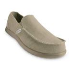 Crocs Men's Santa Cruz Slip-On Loafer Shoes (Khaki, Size 7-13) $22 + Free Store Pickup