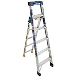 Werner LeanSafe X3 Aluminum 3-in-1 Multi-Position Ladder (Type 1A-300 lbs) $89 + Free Store Pickup