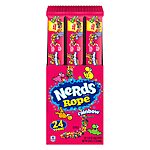 24-Pack Nerds Rope Candy (Rainbow) $14.25