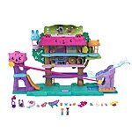 Polly Pocket Expandable Pet Adventure Treehouse w/ 2 Micro Dolls, Toy Car, Doll Furniture and 4 Pets $19.09 + Free Shipping w/ Prime or on $35+