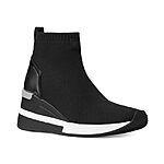 Michael Kors Women's Skyler Wedge Bootie Sock Shoes (Black, Size 5-11) $66 + Free Shipping