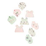 9-Piece Disney Baby Wishes + Dreams Baby Girl Minnie Mouse Bibs, Caps &amp; Mittens Set $5 &amp; More + Free Shipping w/ Walmart+ or $35+