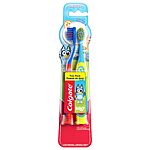 2-Pack Colgate Kids' Toothbrushes w/ Suction Cups (Bluey, Extra Soft) $2.95 w/ Subscribe &amp; Save