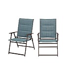 Select Stores: 2-Pack StyleWell Steel Padded Folding Outdoor Dining Chairs $45 + Free Shipping