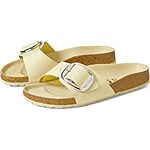 Birkenstock Women's Madrid Big Buckle High Shine Sandals (Butter Leather) $52.50 + Free Shipping