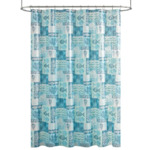 Mainstays Coastal Fish Printed PEVA Shower Curtain (70&quot; x 72&quot;) $3.60 + Free Shipping w/ Walmart+ or on $35+