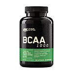 60-Capsules Optimum Nutrition BCAA 1000mg Branched Chain Amino Acids Supplement  $6.50 w/ S&amp;S + Free Shipping w/ Prime or on $35+