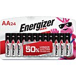 Select Accounts: 24-Count Energizer Max AA Alkaline Batteries $11.30 w/ Subscribe &amp; Save