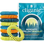 10-Pack Cliganic Mosquito Repellent Deet-Free Bracelets $5.85 w/ Subscribe &amp; Save