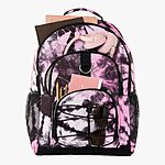 Pottery Barn Teen Gear-Up Santa Cruz Tie-Dye 28L Backpack (Large, Pink/Black) $20 + Free Shipping