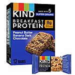 12-ct Kind Breakfast Protein Bars (various) $2.95 w/ Subscribe &amp; Save