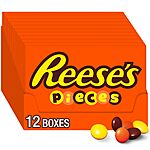 12-Count 4-Oz Reese's Pieces Peanut Butter Candy Boxes $12.73 w/ S&amp;S + Free Shipping w/ Prime or on $35+
