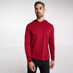 VRST Men's Essential Hoodie (Bold Burgundy, Size S-XXL) $12.58 + Free Shipping