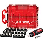 44-Piece Craftsman Magnetic Ratcheting Multi-Bit Screwdriver w/ Versastack Case $19.98 + Free Shipping w/ Prime or on $35+