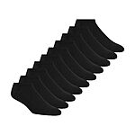 [Prime] 10-Pack Skechers Women's Low Cut Cushioned Socks (Black or Pink Heather Multi) $5.81 + Free Shipping