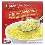 [Prime] 12-Pack Lipton Ring-O-Noodle Instant Soup $15.21 &amp; More + Free Shipping