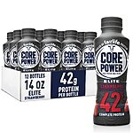 12-Pack 14-Oz Core Power Elite High Protein Shake (Strawberry) $27.92 w/ S&amp;S + Free Shipping w/ Prime or on $35+