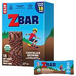 18-Pack 1.27-Oz CLIF Kids' ZBar Organic Snack Bars (Chocolate Brownie) $8.12 w/ S&amp;S + Free Shipping w/ Prime or on $35+