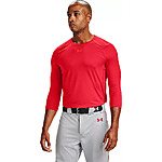 Under Armour Men's Iso-Chill 3/4 Sleeve Shirt (Red) $7.48 + Free Shipping on $49+