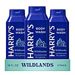 3-Pack 18-Oz Harry's Men's Body Wash (Wildlands) $16.78 w/ S&amp;S + Free Shipping w/ Prime or on $35+