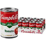 12-Pack 10.75-Oz Campbell’s Condensed Heart Healthy Tomato Soup $11.06 w/ S&amp;S + Free Shipping w/ Prime or on $35+
