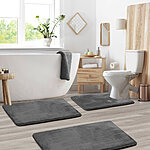 3-Piece Latitude Run Aighan Ultra Soft Memory Foam Bath Rug Set (Various) $22.99 + Free Shipping