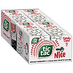12-Ct 0.84-oz Tic Tac Naughty or Nice Mints (Candy Cane) $9 w/ Subscribe &amp; Save