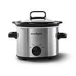2-Quart Crock-Pot Classic Stainless Steel Slow Cooker $10.79 + Free Shipping w/ Target 360, Circle Card, or on $35+