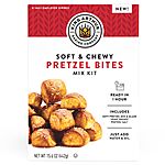 15.6-Oz King Arthur Baking Company Soft & Chewy Pretzel Bites Mix Kit $3.70 w/ Subscribe &amp; Save