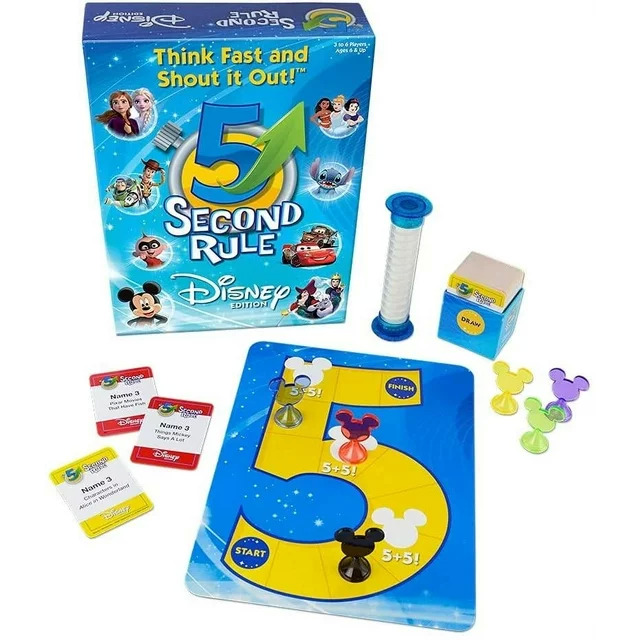 PlayMonster 5 Second Rule Game Disney Edition  $8 + Free Shipping w/ Prime or on $35+