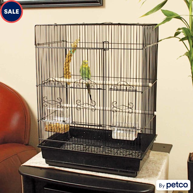 You & Me Square Top Parakeet Bird Cage (16.5" L x 11.8" W x 22" H) $30 + Free Shipping