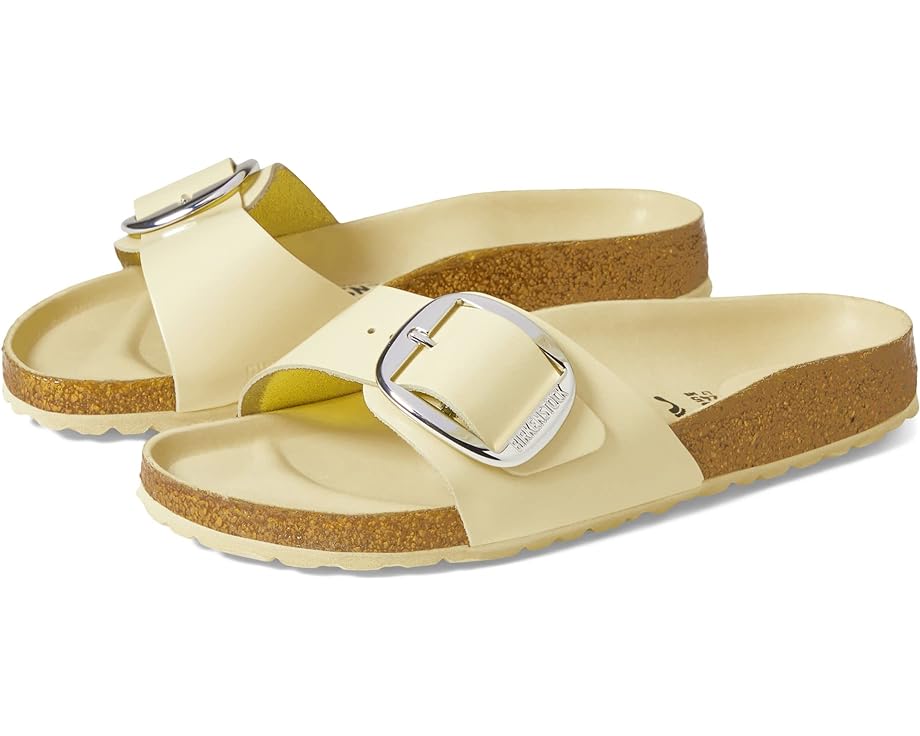 Birkenstock Women's Madrid Big Buckle High Shine Sandals (Butter Leather) $52.50 + Free Shipping