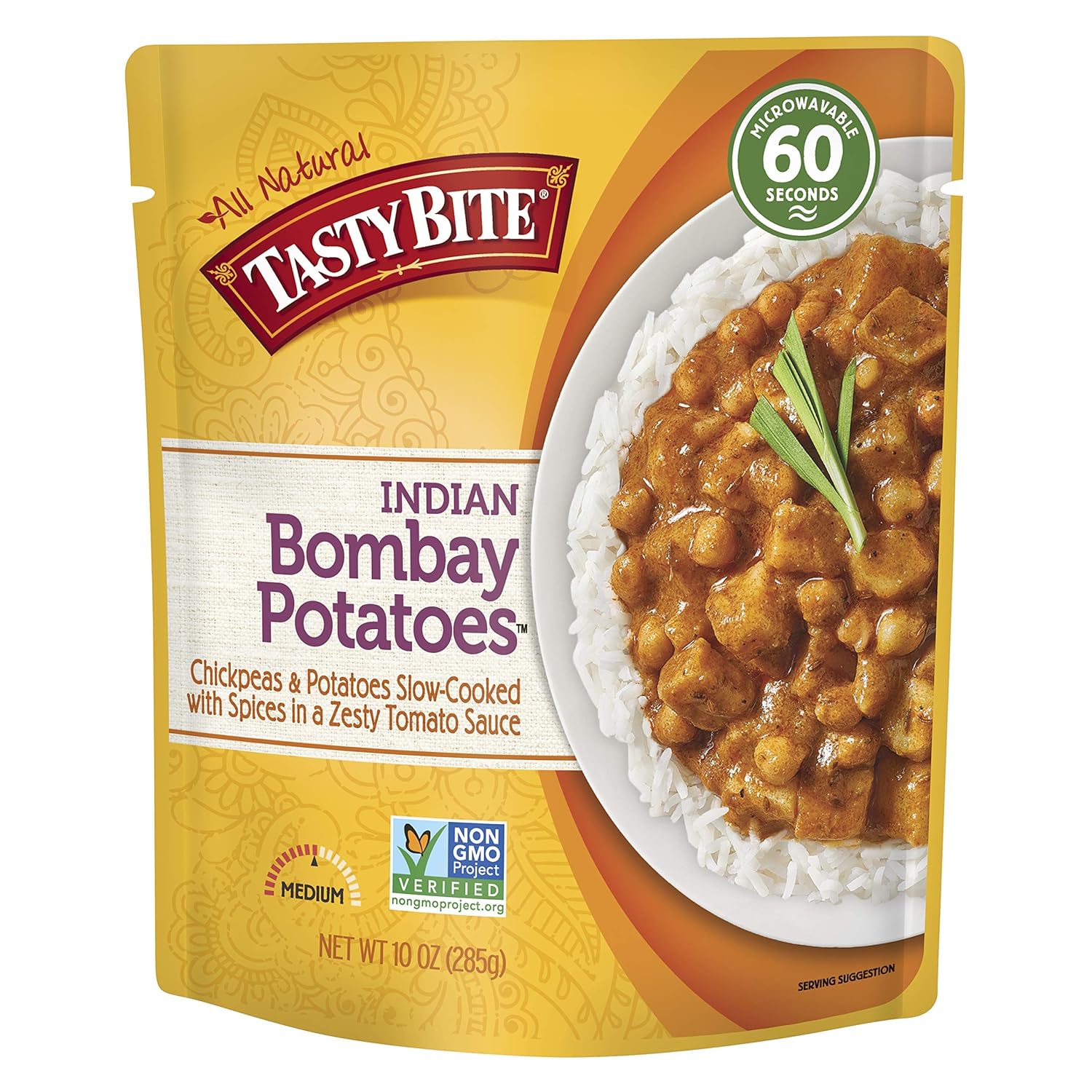 6-Packs 10-Oz Tasty Bite Indian Bombay Potatoes Ready-to-Eat Entree Pouch $13.37 ($2.23 each) + Free Shipping w/ Prime or on $35+